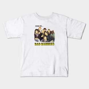 Gosh It's Bad Manners Kids T-Shirt